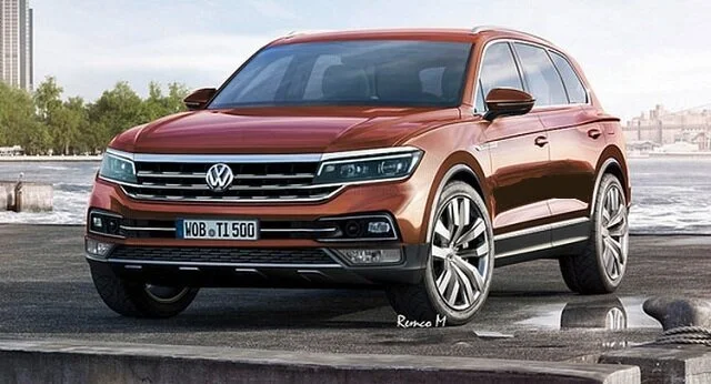 2018 Volkswagen Touareg-front view
