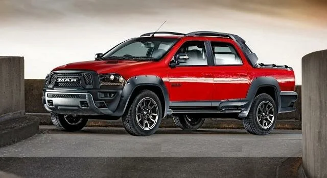 2017 Ram Rampage front