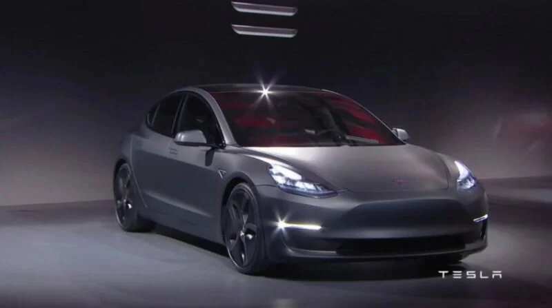 2017 Tesla Model 3 front