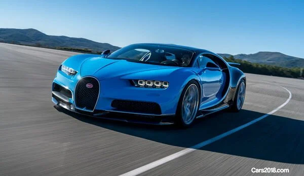 2018 Bugatti Chiron review exterior front view