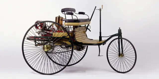 Who invented the first automobile?
